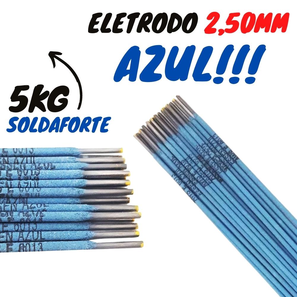 5kg Eletrodo 6013 Azul 2,50mm - Soldaforte