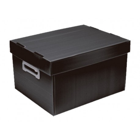 CAIXA ORGANIZADORA THE BEST BOX POLIONDA 370 x 280 x 212mm - PRETA ...