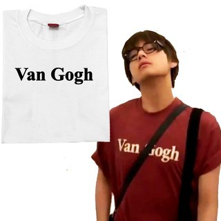 Taehyung van gogh t on sale shirt