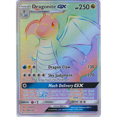 Carta Pokémon Lendário Solgaleo Gx Rainbow Sol E Lua