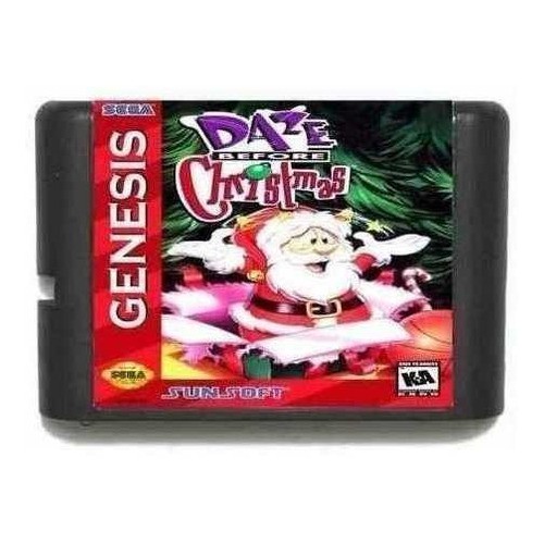 Jeu Vidéo Daze Before Christmas - Version Mega Drive SEGA - Neuf Sous Blister