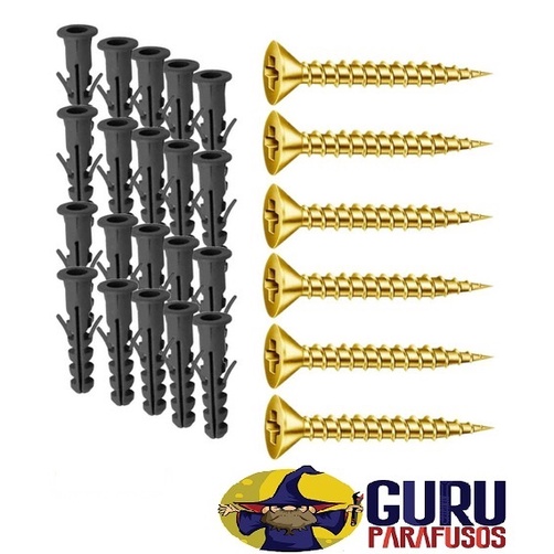 Kit Bucha 06 - 08 Com Parafusos - 400 Peças