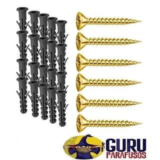 Kit Bucha 06 - 08 Com Parafusos - 400 Peças