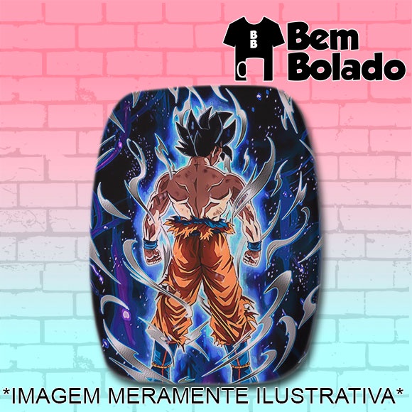 Mousepad Dragon Ball Goku Deus Red Saiyajins com apoio