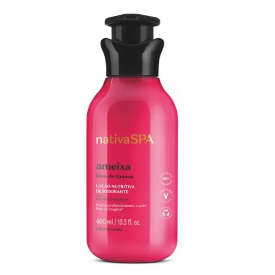 Loção Hidratante Desodorante Corporal Nativa SPA Ameixa 400ml