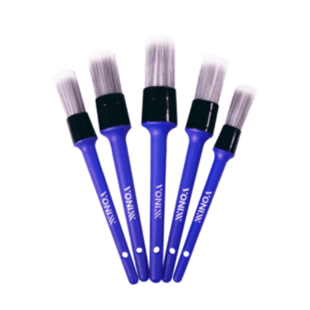 Kit De Pincéis Para Detalhamento Automotivo Interno Vonixx