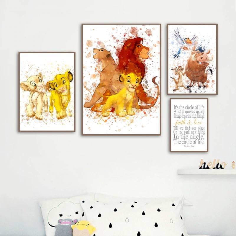 DC-051-FR Decorative Wall Sticker in French Hakuna Matata Vis ET with