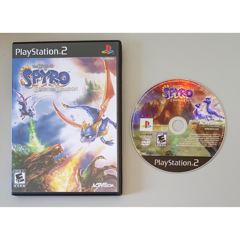 Jogo Legend of Spyro Dawn Dragon PS2