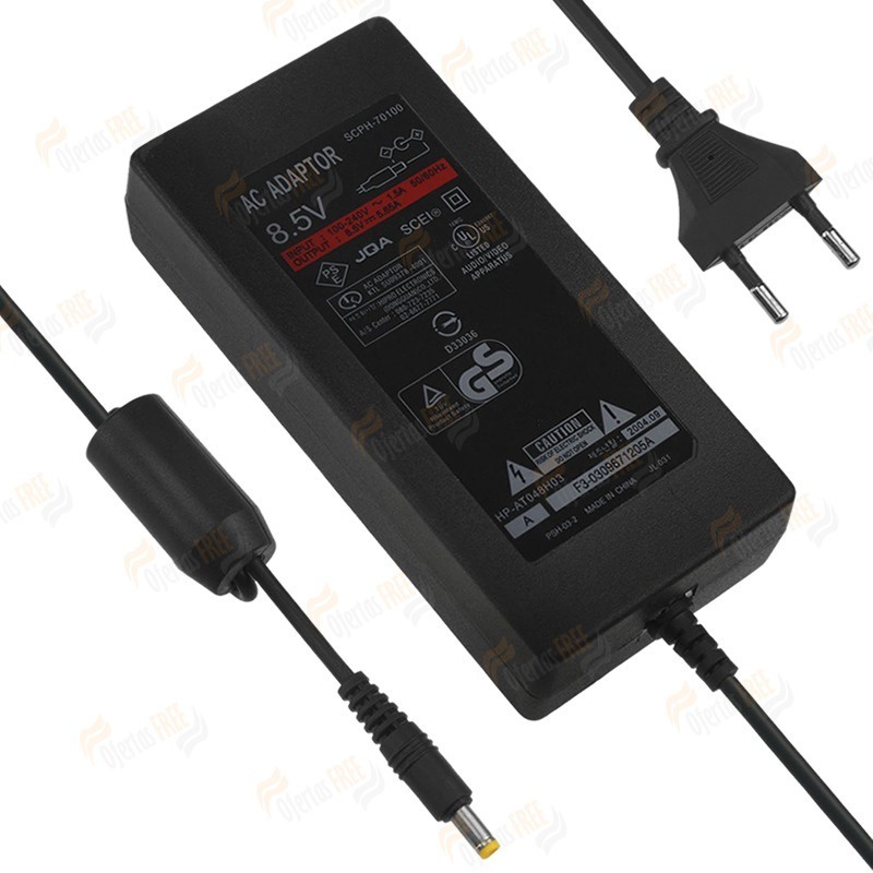 Fonte Ac adaptador Ps2 Slim 70000 Series Bivolt 8.5v