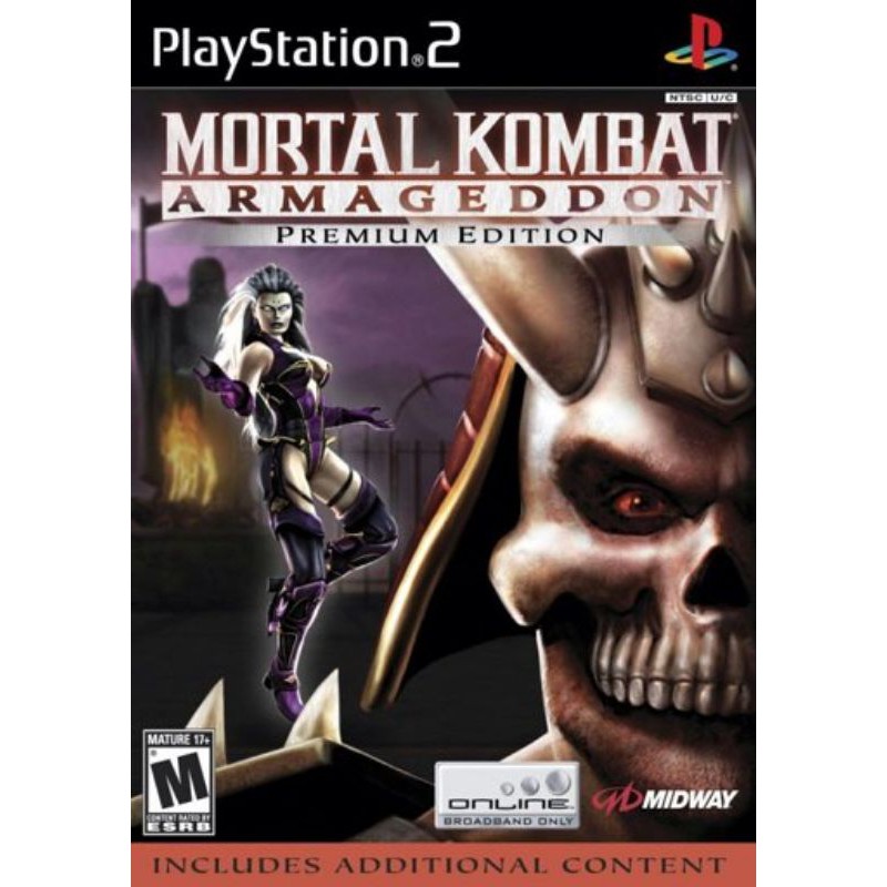 Jogo Mortal Kombat Armageddon Premium Edition play 2 | Shopee Brasil