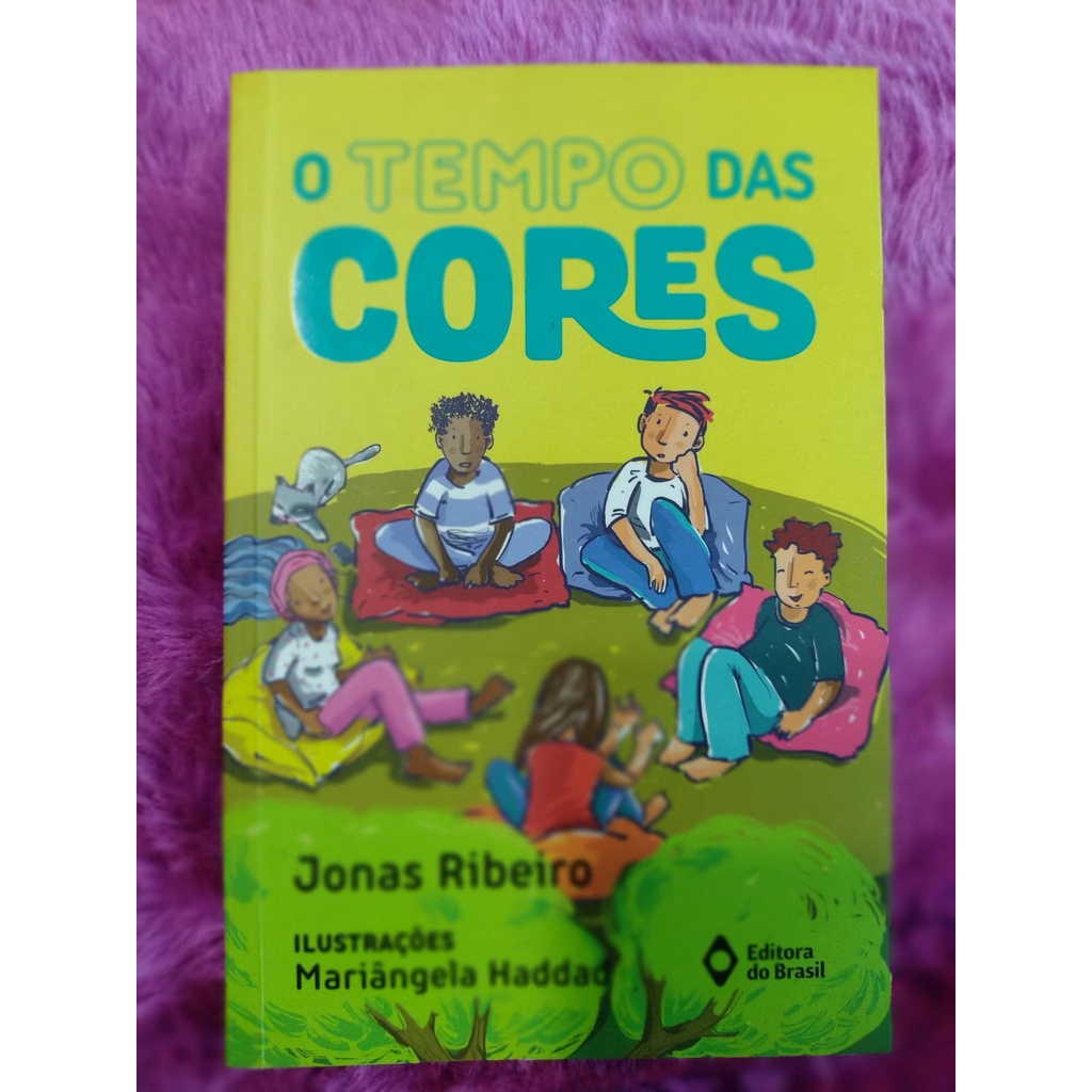 O TEMPO DAS CORES - JONAS RIBEIRO | Shopee Brasil