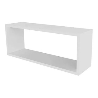 Nicho para Parede Retangular 3 unidades 100% MDF Branco