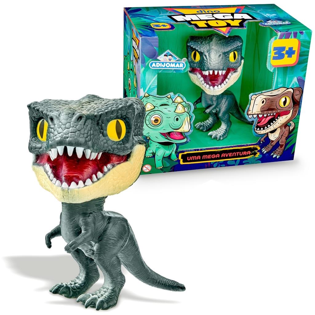 Boneco Dinossauro Bebe Mega Toy Triceratopo 886 - Adijomar | Shopee Brasil