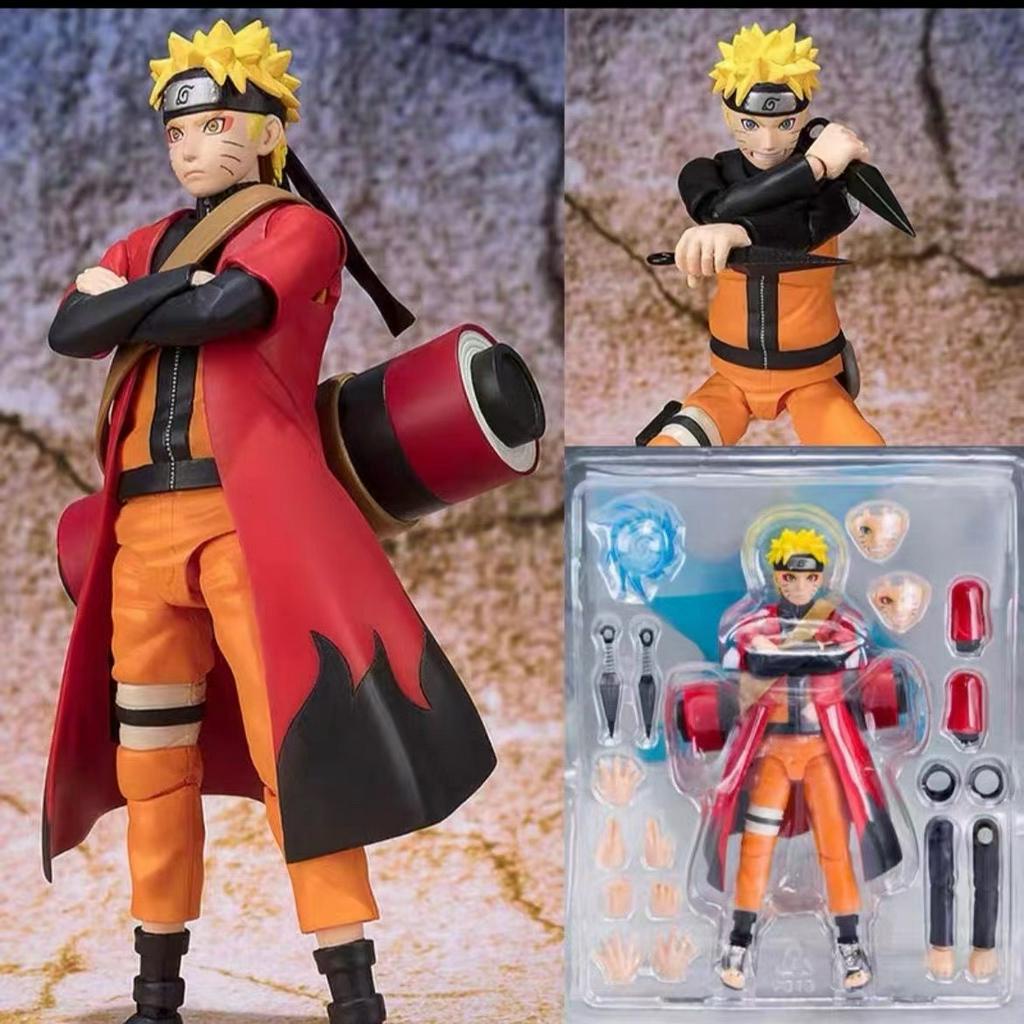 Boneco Articulado - Naruto Shippuden - Uzumaki Naruto Sage Of The