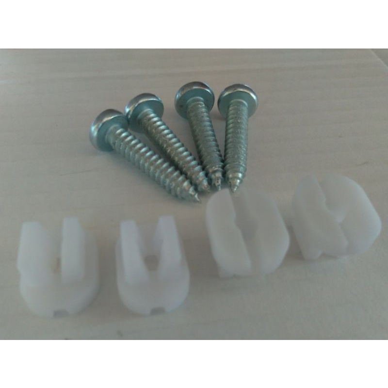 kit fixação bucha parafuso descansa braço Gol quadrado CL 1000 80/96
