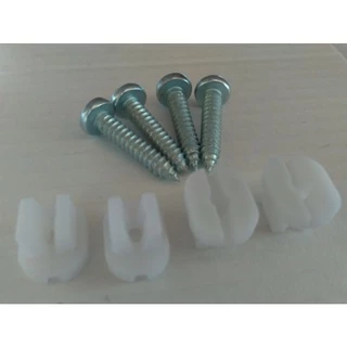 kit fixação bucha parafuso descansa braço Gol quadrado CL 1000 80/96