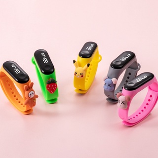 Relógio Digital Infantil À Prova D'água Com LED/Pulseira Para  Meninas/Aniversário | Shopee Brasil