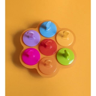 Forma Para 7 Picolés De Silicone - Mozcada
