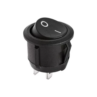 Chave Gangorra KCD1-106A-101O 11BBA 2 Terminais (Preto)