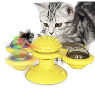 Brinquedos Gato Chilreando,Brinquedos bola gato pelúcia fofinhos brilho com  sons chilrear animais realistas - Brinquedos bola catnip, brinquedos  exercício Canian