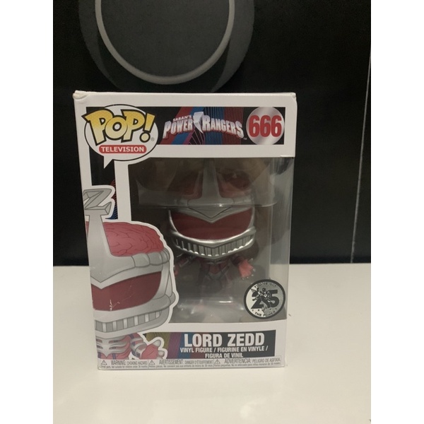 Funko POP- Lord Zedd Power Rangers 25 anos (#666) | Shopee Brasil