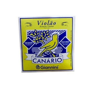 Encordoamento de Violao aço Giannini