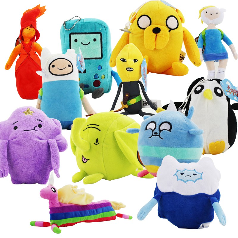 Grande Promoção Cartoon Adventure Time Com Finn E Jake Plush Pendants ...