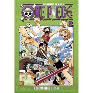 Livro Mangá - One Piece Edição 3 em 1 - Volume 2 - Panini