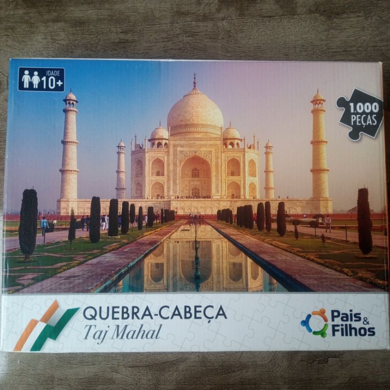 Quebra-cabeça Taj Mahal 1000 peças. | Shopee Brasil