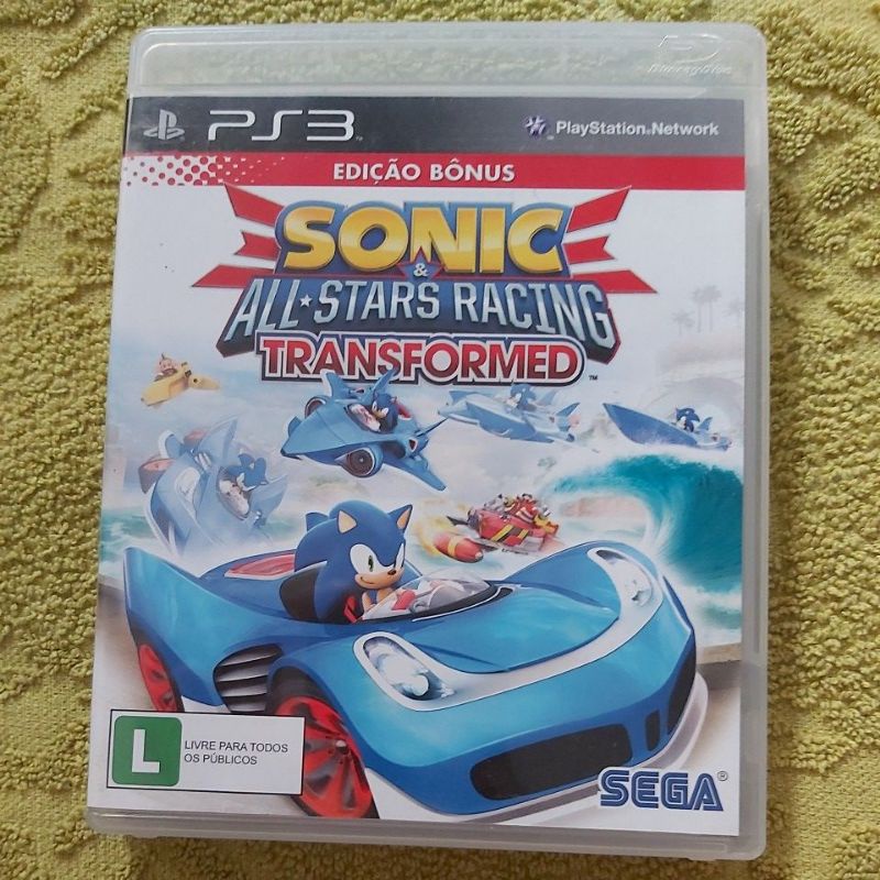 Jogo Sonic & All Stars Racing Transformed Ps3