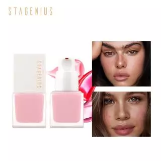 Blush Líquido STAGENIUS Hidratante Maquiagem Natural Longa Duração à Prova d
