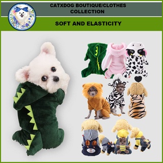[Escolha De Valor] Dinossauro Porque As Roupas De Animais De Estimaçãofunky Hat E Quentes Para Cães Gatos Quatro Patas