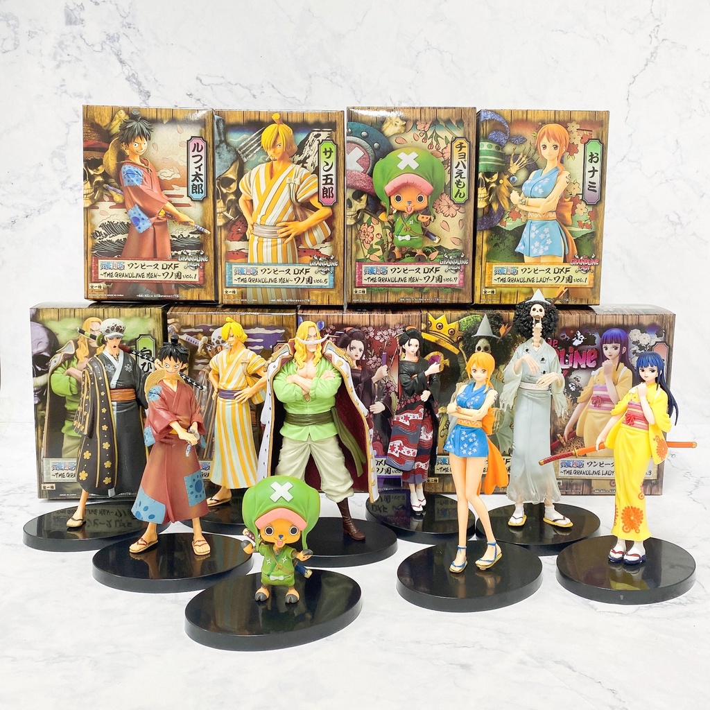 One Piece the Grandline Luffy/Zoro/Kanji/Usopp/Nami/chopper/Robin/Newgate/Brook Toys Figuras Modelo 11 Estilos Action Figure De Brinquedos