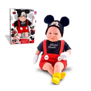 Boneco Mickey 48cm - Classic Dolls Recem Nascido - Roma