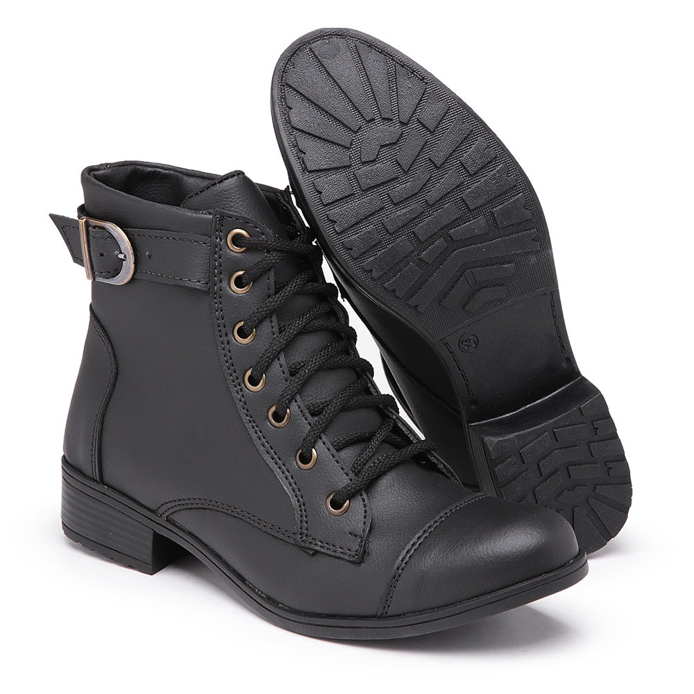 Bota coturno feminina cheap tamanho 41