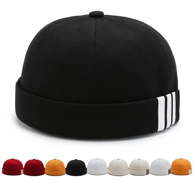 Nova Abaless Chapéu Cap Docker Mulheres Cabido Gorro Dome Skullcap Verão Hip Hop Cap Unisex Cap Rogue Assista Gorro