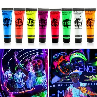 25ML Brilha No Escuro UV Neon Tinta Corpo