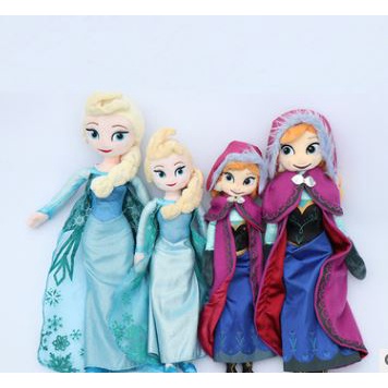 50 Cm Congelado Anna Elsa Bonecas Rainha da Neve Princesa Anna Elsa Boneca  Brinquedos Recheados Frozen Plush Crianças Brinquedos Aniversário Natal  Presente-i