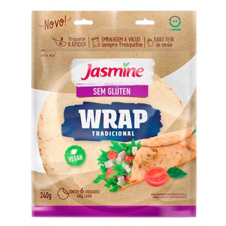 Wrap Tradicional Sem Glúten Jasmine 240g