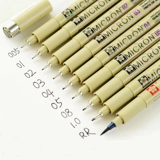 Caneta Micron Preto Pigma À Prova D'água Desenho D'água De Agulha Fineline Suprimentos