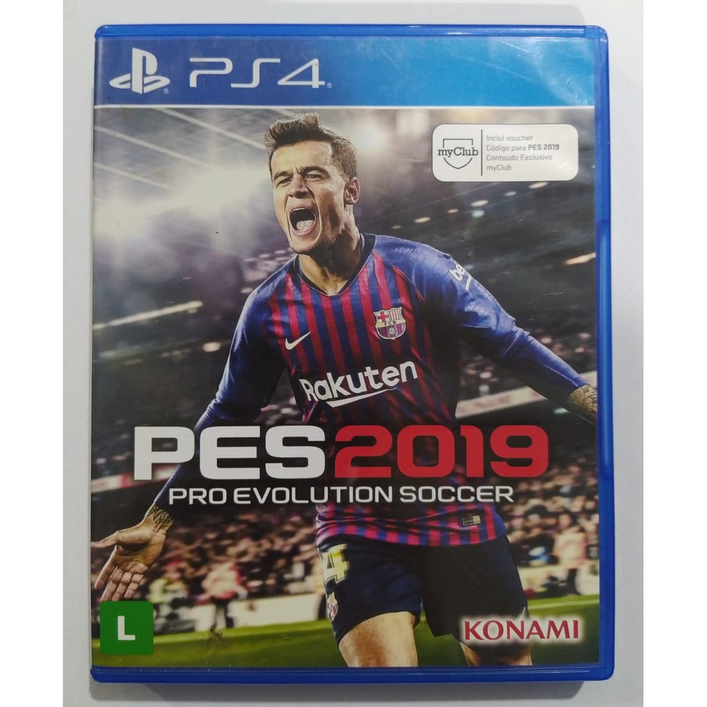 Jogo PS4 Pro Evolution Soccer 2019