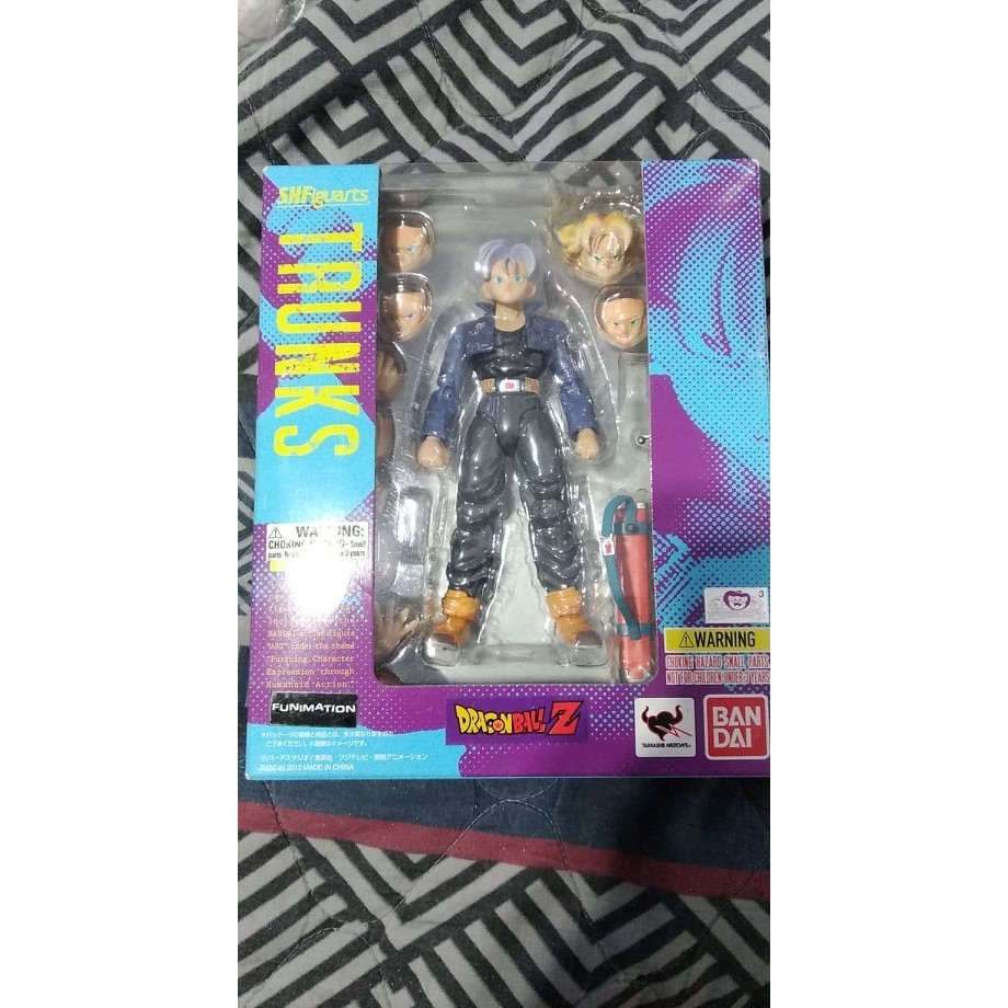 Boneco Dragon Ball Super Articulado Colecionável Trunks do Futuro