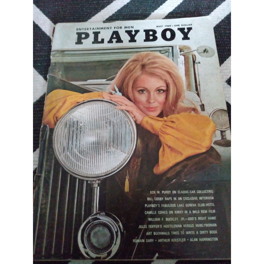 Revista Playboy (EUA) - Sally Sheffield - maio/1969 - com pôster | Shopee Brasil