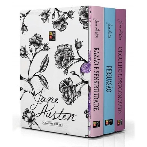 Box Jane Austen e suas 3 melhores obras - Melhor Preço!