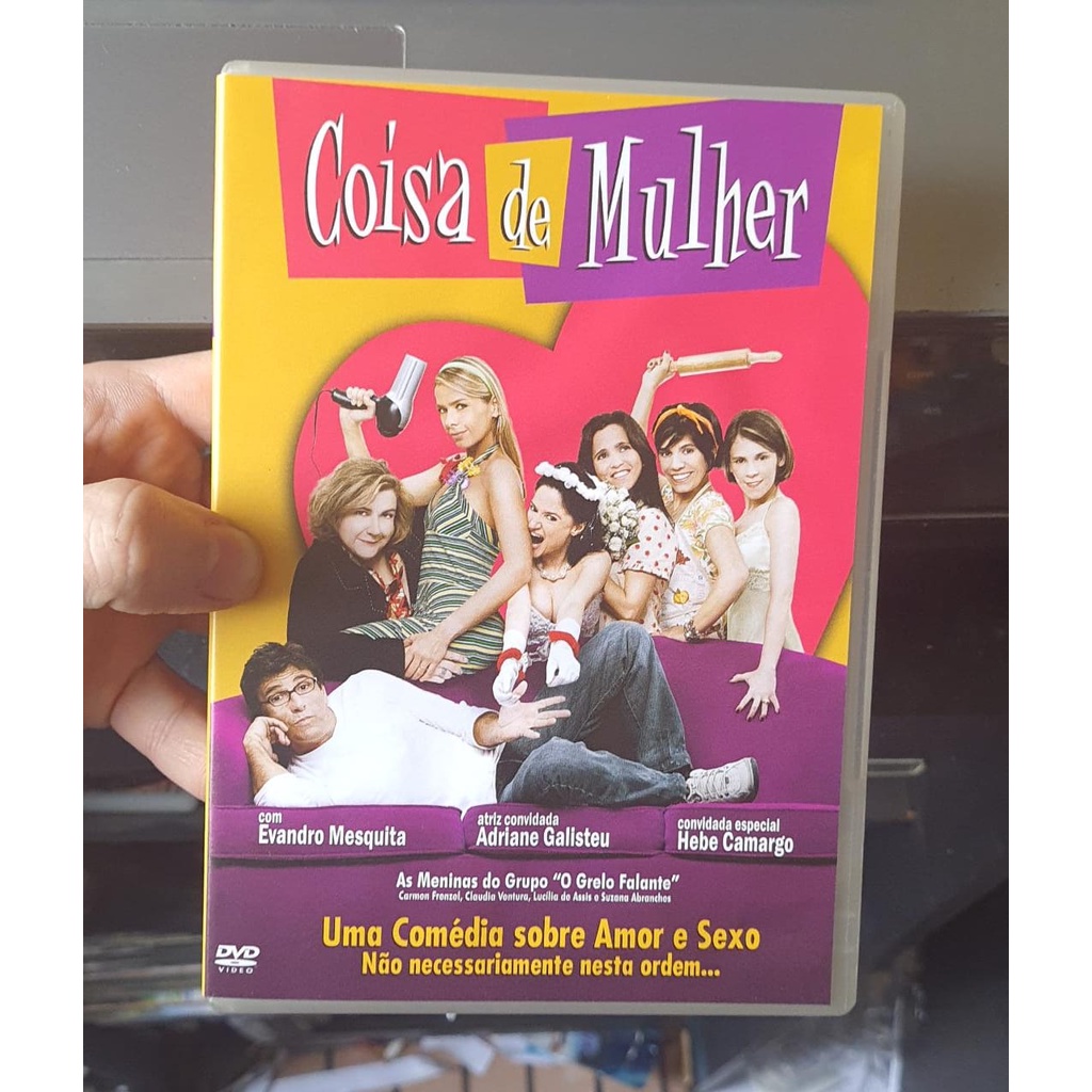 DVD Coisa De Mulher - FILME BRASILEIRO, COM EVANDRO MESQUITA! | Shopee  Brasil