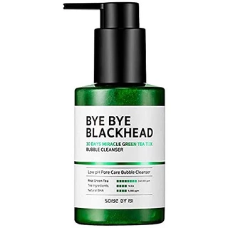 some by mi bye bye blackhead 30 days miracle green tea tox bubble cleanser 120ml