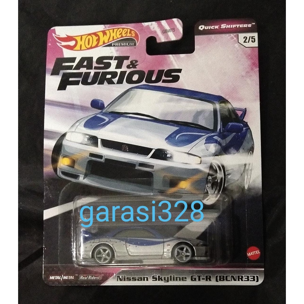 Nissan Skyline Velozes Furiosos Fast Furious Hot Wheels 1/64 no Shoptime