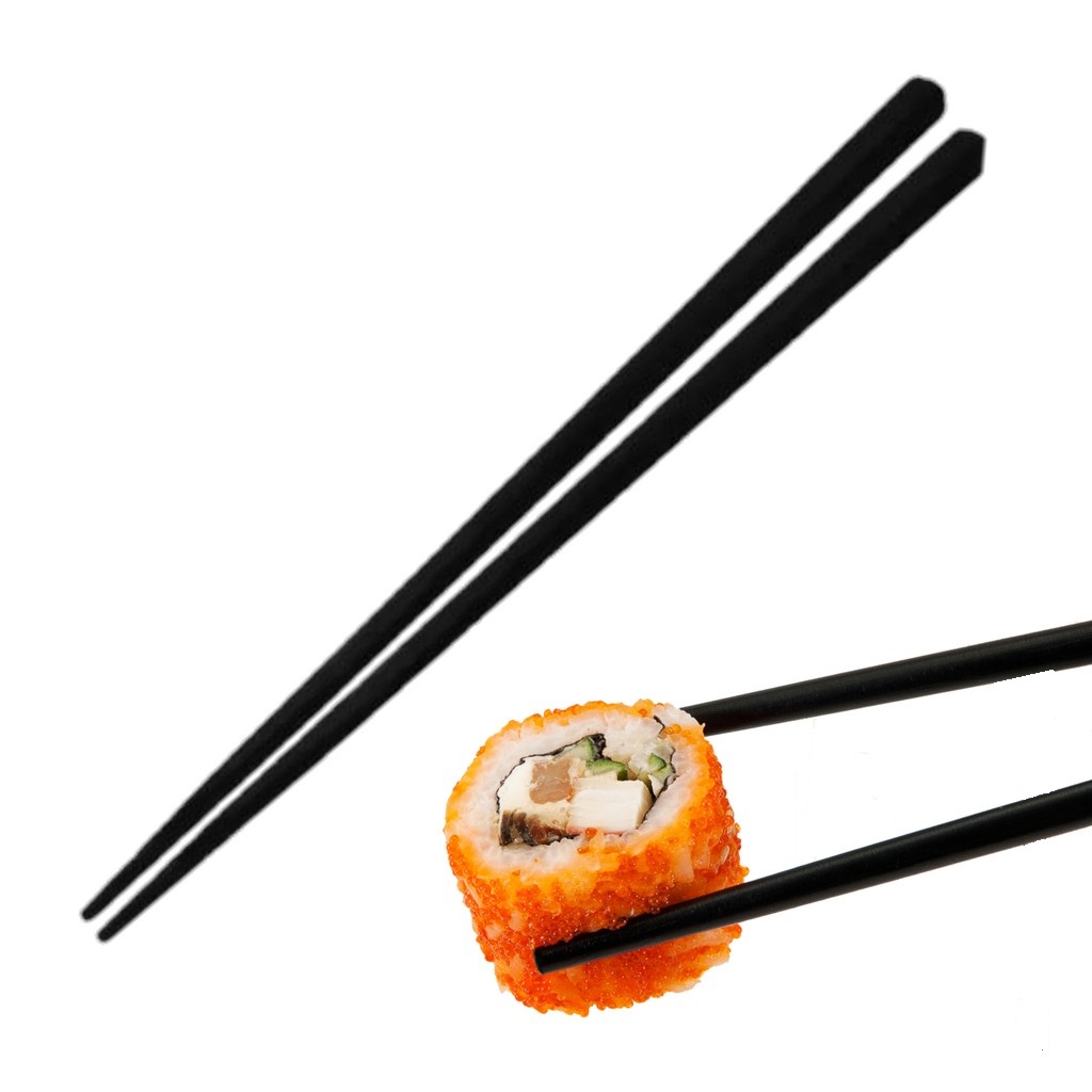 Jogo Dois Pares de Hashis Em Melamina Para Alimentos Macarrão Sushis Miojo  Arroz Japonês - Meu Canto Shop