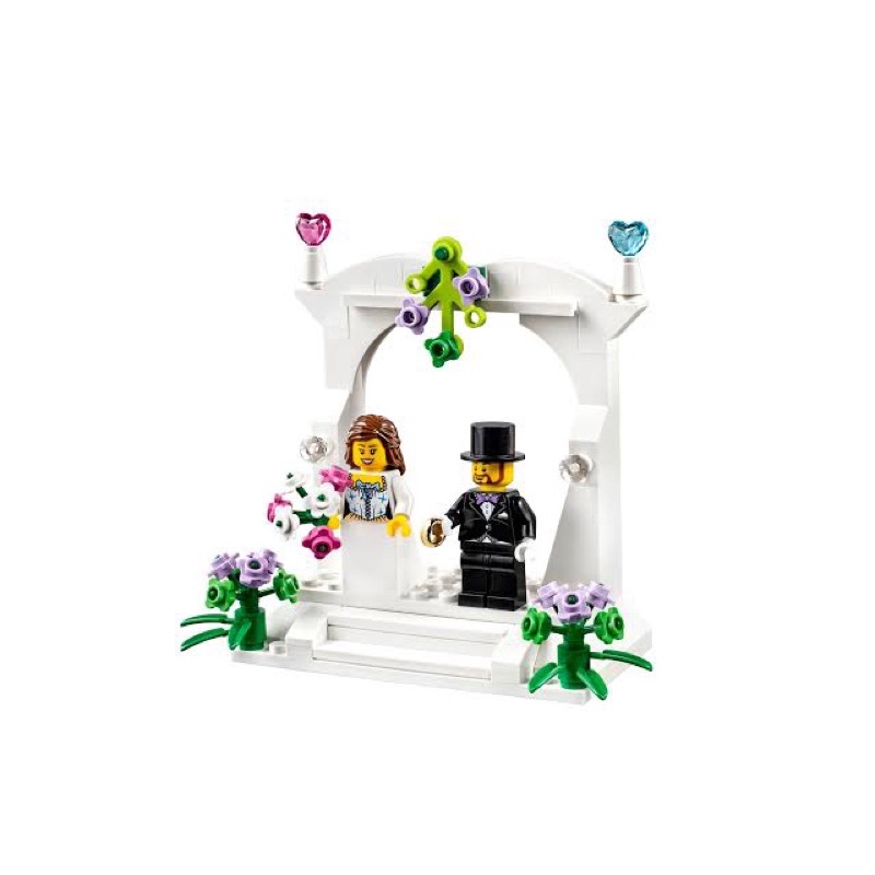 Lego 40165 Wedding Favor Set Groom & Bride / Topo de Bolo de Casamento Noivo & Noiva