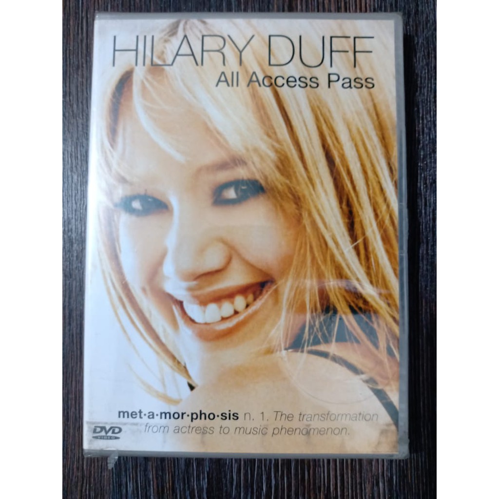 Hilary Duff DVD All Access Pass - Novo (Lacrado) | Shopee Brasil